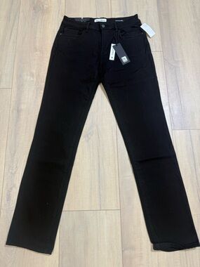 DL1961 Women's Coco Curvy Straight Jeans in Black